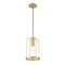 Designers Fountain Tafo 60 Watt 1 Light Golden Mist Pendant with Cage Shade D273M-8P-GM - alternate 1